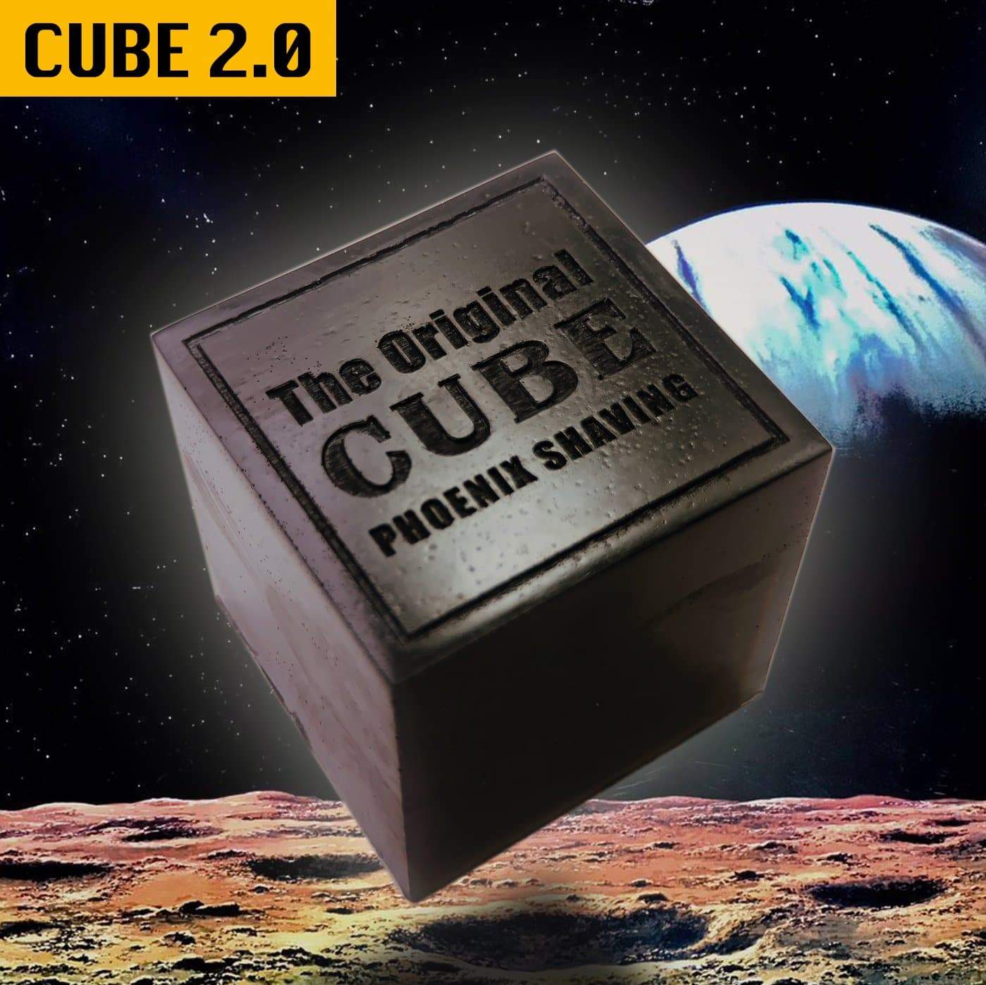 CUBE 2.0 | 8oz Preshave Soap | New & Improved! Now a 1/2 Lb of