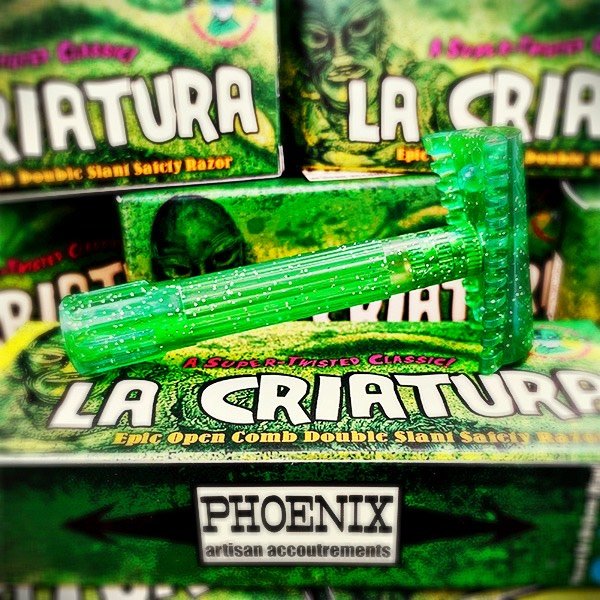 La Criatura Open Comb Double Slant Safety Razor | Twisted Shave
