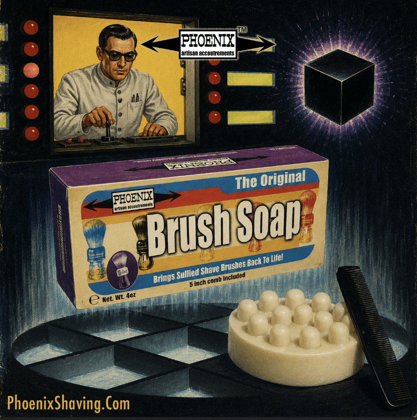 CENTURY The Cleansing & The Soap セット Shaving Brush Cleaning Soap | Contains Sodium Borate & White