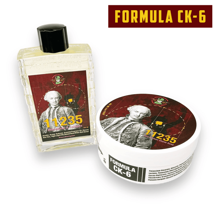 11235 Artisan Shaving Soap & Aftershave Bundle Deal | Ultra Premium CK-6 Formula | Homage To A True Original! | 4oz - Phoenix Artisan Accoutrements