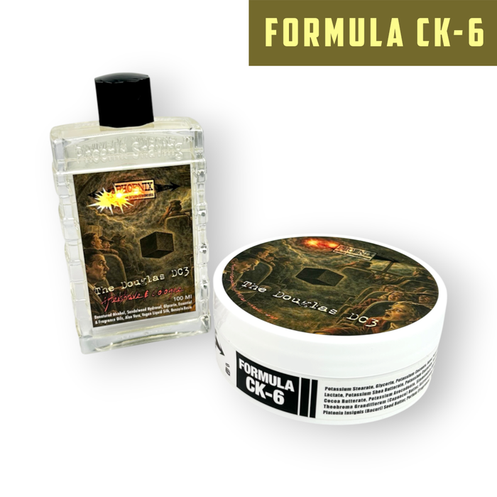 Flight NC16002 Artisan Shave Soap & Aftershave Bundle | Ultra Premium CK-6 Formula | A High Strangeness Homage!