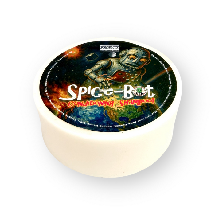 Spice Bot Conditioning Shampoo Puck | Bold, Deep & A Little Extreme! - Phoenix Artisan Accoutrements