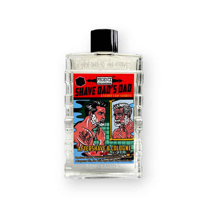 Shave Dad's Dad Aftershave & Cologne | A Collaboration Between Phoenix Shaving & Shave Dad!