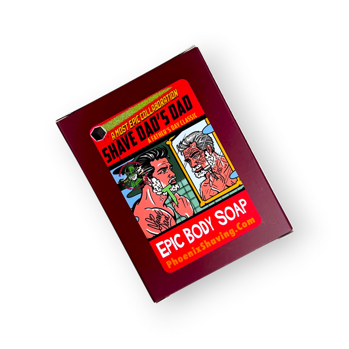 Shave Dad's Dad Moroccan Argan Oil Body Soap | A Collaboration Between Phoenix Shaving & Shave Dad!