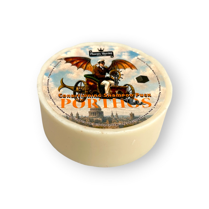 Porthos Shampoo & Conditioner Soap Puck | A Salute to A Chypre Masterpiece! - Phoenix Artisan Accoutrements