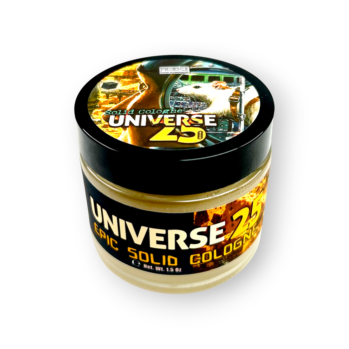Universe 25 Solid Cologne | Contains Prickly Pear Oil | The Experiment Begins!