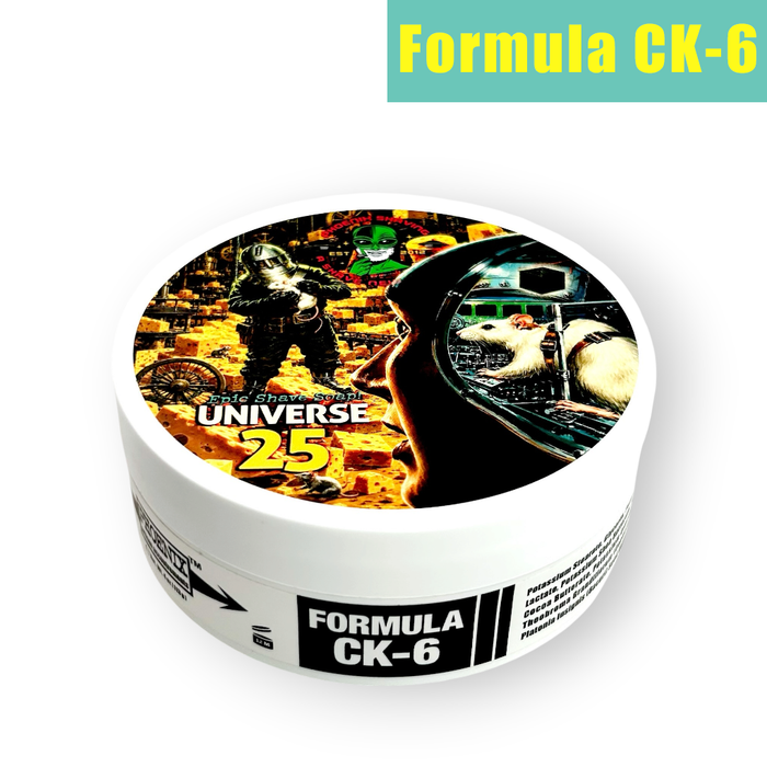Universe 25 Artisan Shaving Soap | Ultra Premium CK-6 Formula |