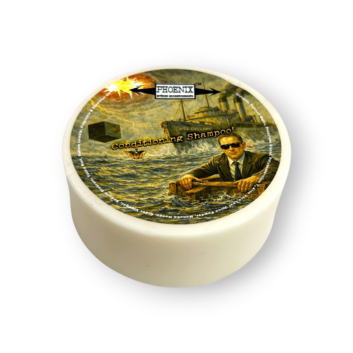 USS Cyclops Conditioning Shampoo Puck | A High Strangeness Mystery & Phoenix Shaving Original! - Phoenix Artisan Accoutrements