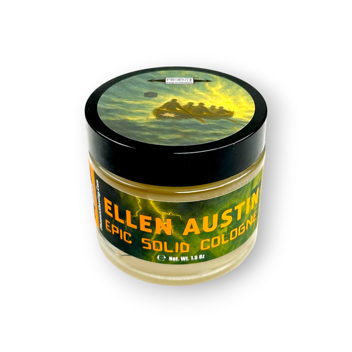 Ellen Austin Solid Cologne | Contains Prickly Pear Oil | A High Strangeness Homage!