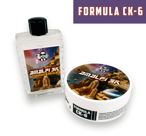 Amalfi 3K Artisan Shave Soap CK6 & Aftershave Cologne Bundle | Our Homage to an EPIC Italian Classic! | Summer Seasonal - Phoenix Artisan Accoutrements