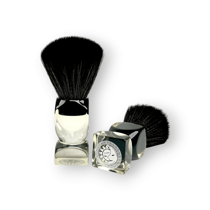 Astraeus 22mm Shaving Brush | Micro Super Future Hybrid Synth Knot | *Vintage Edition* Style Handle | Retro Shave Tech! - Phoenix Artisan Accoutrements