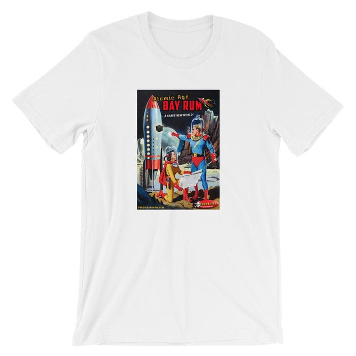 Atomic Age Bay Rum Short-Sleeve Unisex T-Shirt - Phoenix Artisan Accoutrements