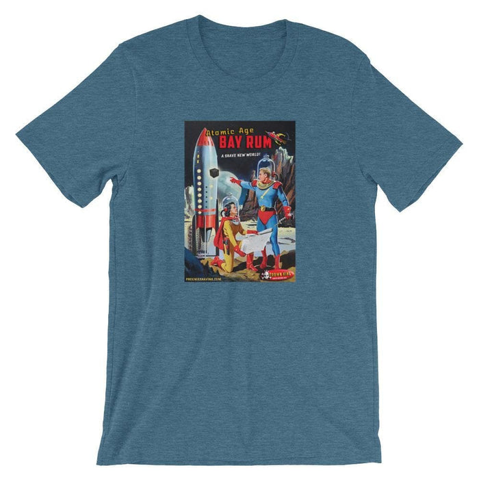 Atomic Age Bay Rum Short-Sleeve Unisex T-Shirt - Phoenix Artisan Accoutrements
