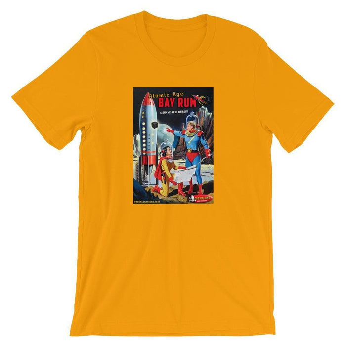 Atomic Age Bay Rum Short-Sleeve Unisex T-Shirt - Phoenix Artisan Accoutrements