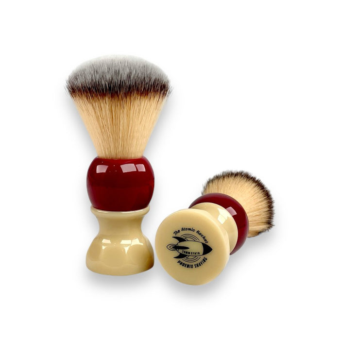 Atomic Rocket 26mm Synthetic Shaving Brush | Suave Knot — Phoenix
