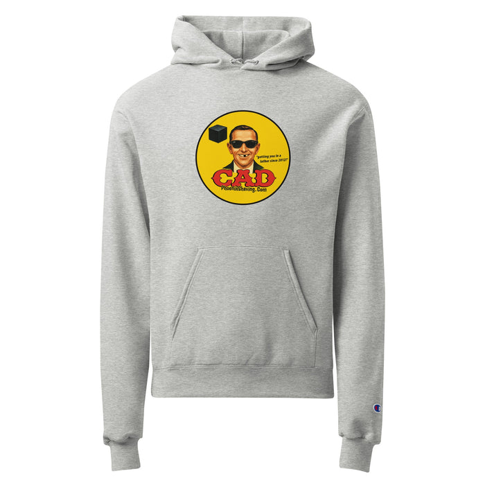 CAD DB Cooper Unisex Champion hoodie | 2 Color Options - Phoenix Artisan Accoutrements