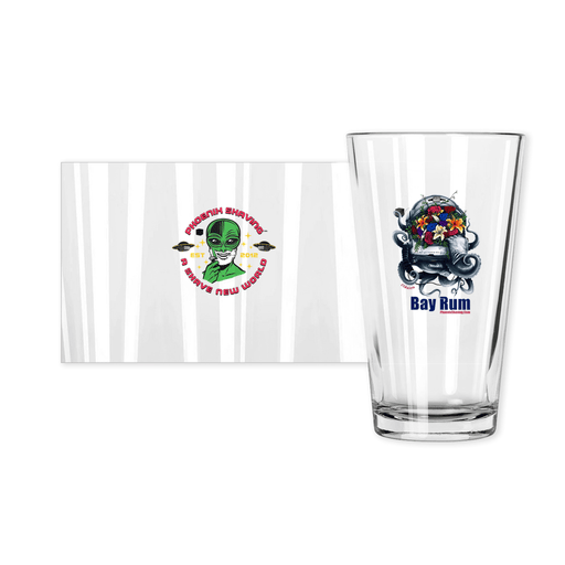 Clásico Bay Rum Pint Glass | Collectible | Made in the USA - Phoenix Artisan Accoutrements