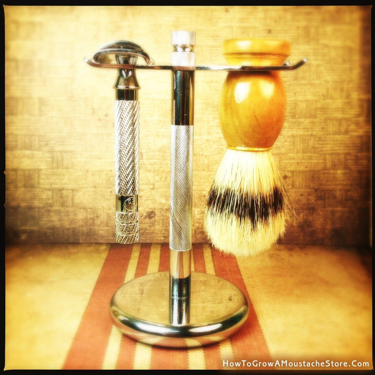 Classic Razor and Brush Stand | A Classic Shaving Must Have! — Phoenix ...
