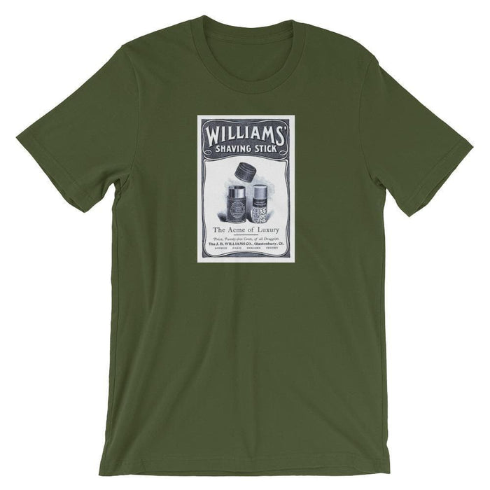 Classic Shave Stick Vintage Ad Short-Sleeve Unisex T-Shirt - Phoenix Artisan Accoutrements