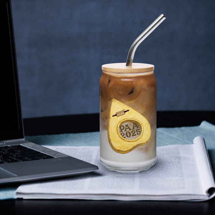 CLOWN FRUIT 2025 COLLECTIBLE GLASS : Optional Lid & Metal Straw! - Phoenix Artisan Accoutrements