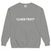 Clown Fruit “COLLEGE OF CHAOS” SWEATSHIRT | garment-dyed sweatshirt - Phoenix Artisan Accoutrements