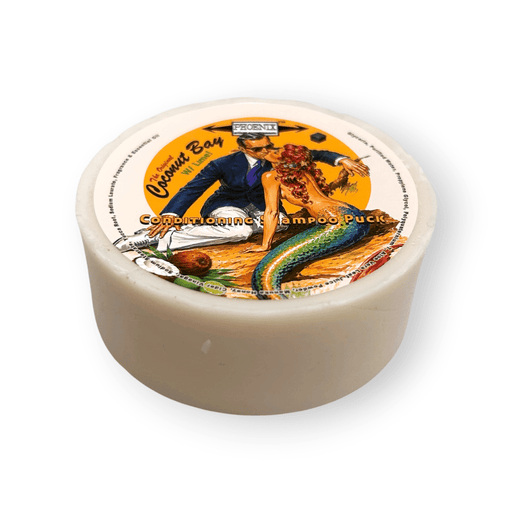 Coconut Bay w/ Lime Conditioning Shampoo Puck | A Phoenix Shaving Classic! - Phoenix Shaving