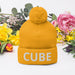 CUBE Pom-Pom Beanie | Available in Multiple Colors! - Phoenix Artisan Accoutrements