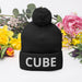CUBE Pom-Pom Beanie | Available in Multiple Colors! - Phoenix Artisan Accoutrements