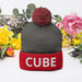 CUBE Pom-Pom Beanie | Available in Multiple Colors! - Phoenix Artisan Accoutrements
