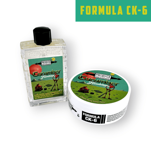 Cucumber Fumbler Artisan Shave Soap & Aftershave Bundle | Ultra Premium CK-6 Formula | A PAA Classic Just In Time For Summer! - Phoenix Shaving