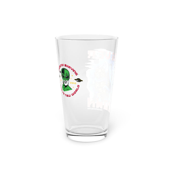Diver Down Pint Glass (Design 2) | Made in the USA | Collectible - Phoenix Artisan Accoutrements
