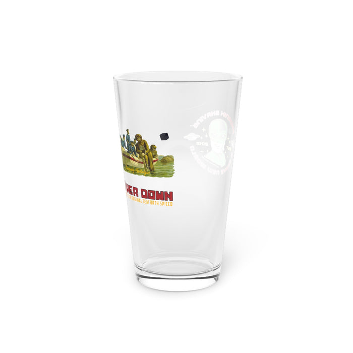 Diver Down Pint Glass | Made in the USA | Collectible - Phoenix Artisan Accoutrements