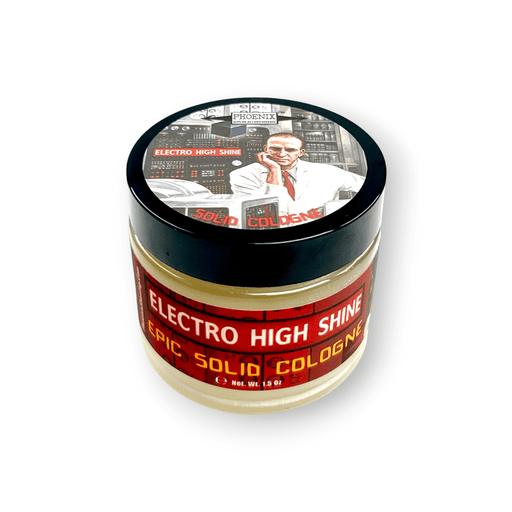 Doppelgänger Electro High Shine Solid Cologne | Contains Prickly Pear Oil | Homage To A Fresh, Masculine Classic! - Phoenix Artisan Accoutrements