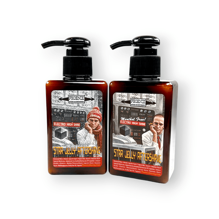Doppelgänger Electro High Shine Star Jelly Aftershave | Homage To A Fresh, Masculine Classic! - Phoenix Artisan Accoutrements