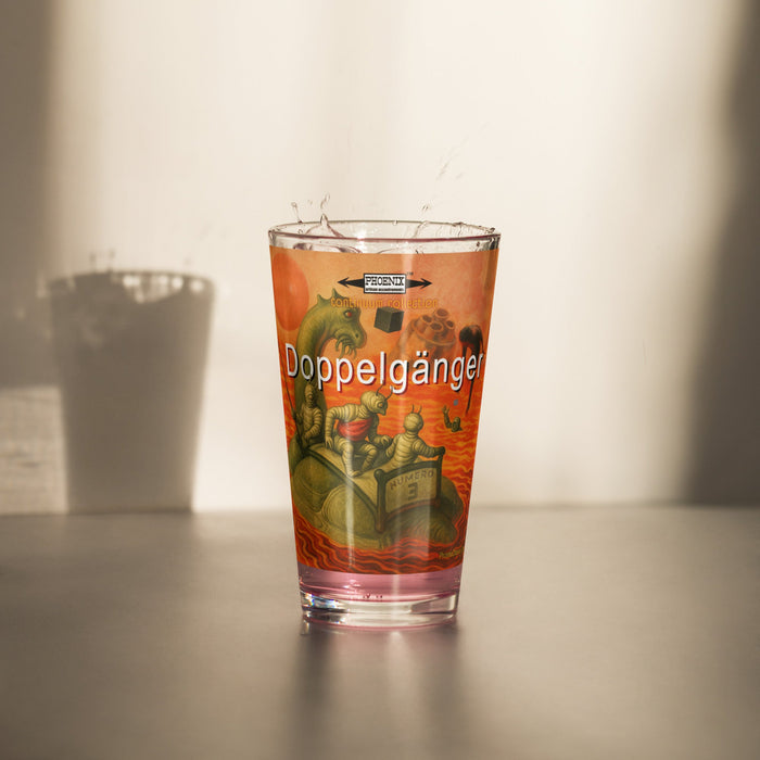 Doppelgänger Continuum Collection 3 EPIC Pint Glass - Phoenix Artisan Accoutrements