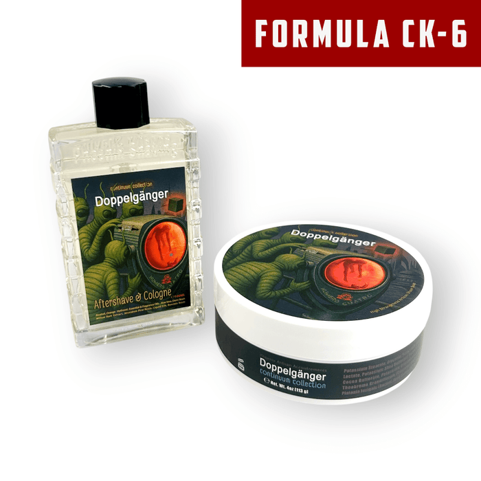 Doppelgänger Continuum No 4 Artisan Shave Soap & Aftershave Bundle | Ultra Premium CK-6 Formula | A Bona Fide, Fall Olfactory Unicorn! - Phoenix Artisan Accoutrements