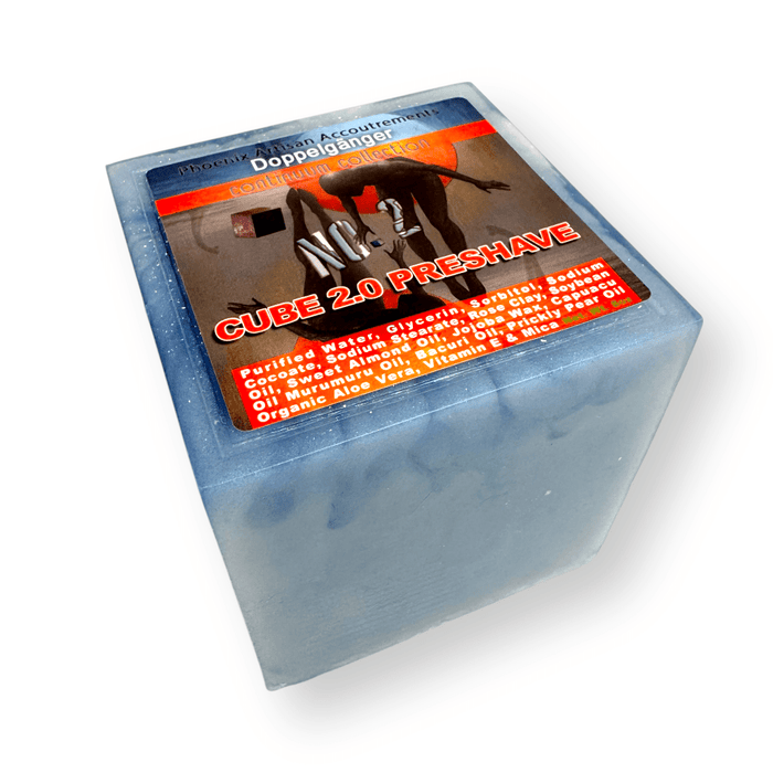 Doppelgänger Continuum No.2 CUBE 2.0 Preshave Soap | Homage to a Discontinued Gem! - Phoenix Artisan Accoutrements
