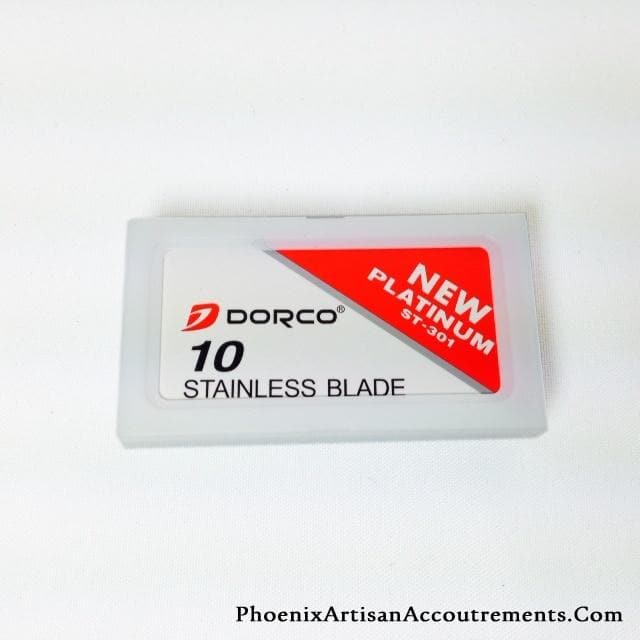 Dorco New Platinum Stainless Blades 10 Pack — Phoenix Shaving