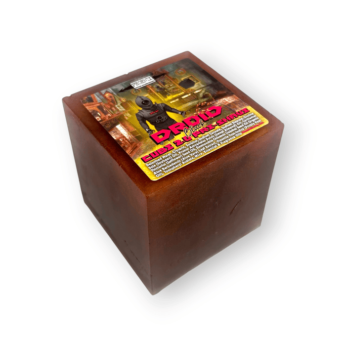 Droid Black CUBE! 2.0 Preshave Soap | Homage to Floïd Black - Phoenix Artisan Accoutrements