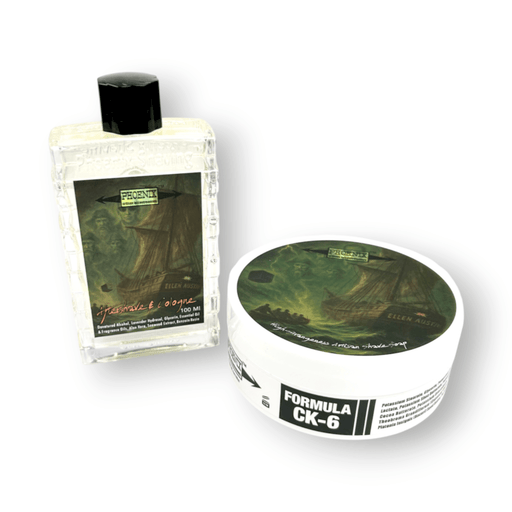 Ellen Austin Artisan Shave Soap & Aftershave Bundle | Ultra Premium CK-6 Formula | A High Strangeness Homage! - Phoenix Shaving