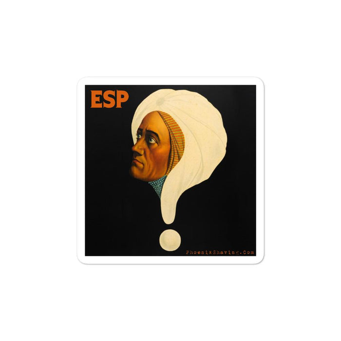 Esp Design Sticker ESP 3 Vinyl Bubble-Free Stickers | Available in 3 Sizes — Phoenix Shaving