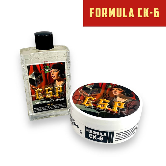 ESP Artisan Shave Soap & Aftershave Bundle Deal | A Dark, Rich, Musky, Warming Attar | Ultra Premium Formula CK-6 - Phoenix Artisan Accoutrements