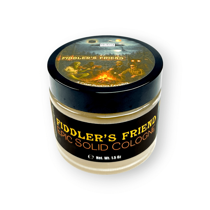 Fiddler's Friend Solid Cologne | Contains Prickly Pear Oil | - Phoenix Artisan Accoutrements