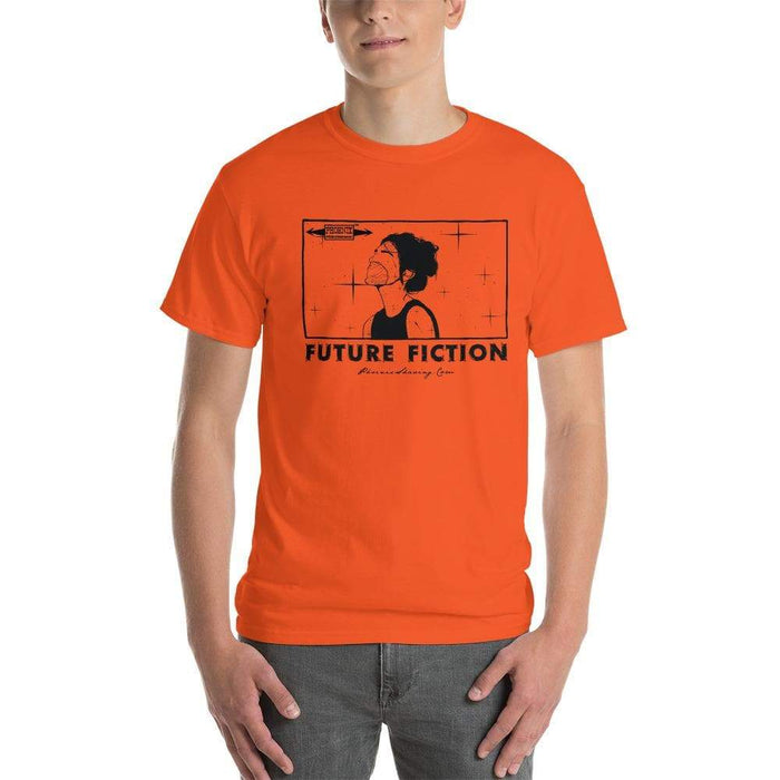 Future Fiction Black Print Short-Sleeve T-Shirt - Phoenix Artisan Accoutrements
