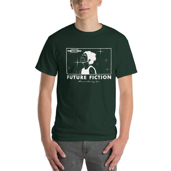 Future Fiction White Art Short-Sleeve T-Shirt - Phoenix Artisan Accoutrements