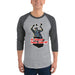 Hammering Robot 3/4 sleeve raglan shirt - Phoenix Artisan Accoutrements