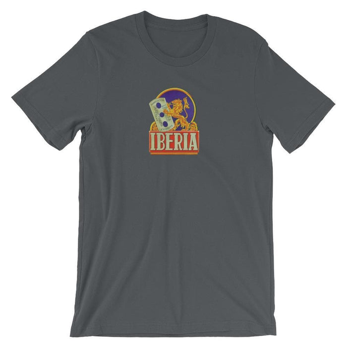 IBERIA Vintage DE Blade Ad 1917 Short-Sleeve Unisex T-Shirt - Phoenix Artisan Accoutrements
