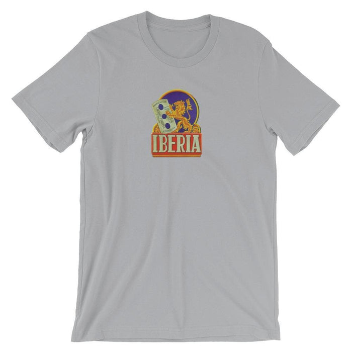 IBERIA Vintage DE Blade Ad 1917 Short-Sleeve Unisex T-Shirt - Phoenix Artisan Accoutrements