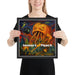IMMORTAL PEACH: THE FRAMED PRINT! | Available In Multiple Sizes! - Phoenix Artisan Accoutrements