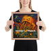 IMMORTAL PEACH: THE FRAMED PRINT! | Available In Multiple Sizes! - Phoenix Artisan Accoutrements